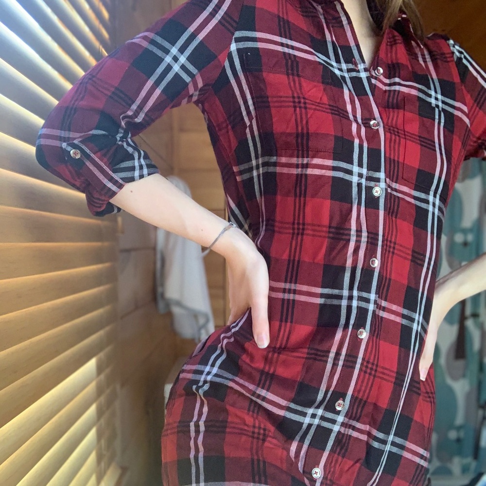 Plaid dress